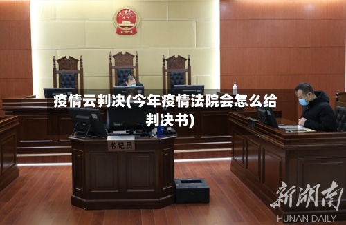 疫情云判决(今年疫情法院会怎么给判决书)-第3张图片