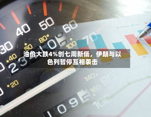油价大跌4%创七周新低，伊朗与以色列暂停互相袭击-第2张图片