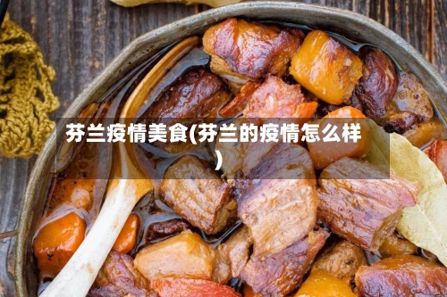 芬兰疫情美食(芬兰的疫情怎么样)-第3张图片