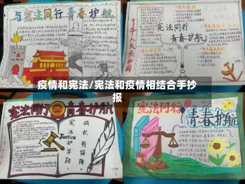 疫情和宪法/宪法和疫情相结合手抄报