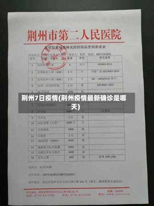 荆州7日疫情(荆州疫情最新确诊是哪天)-第2张图片