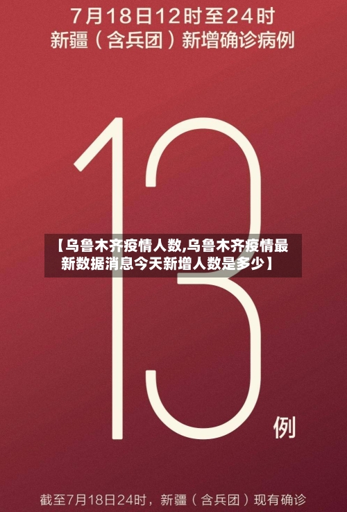 【乌鲁木齐疫情人数,乌鲁木齐疫情最新数据消息今天新增人数是多少】-第2张图片