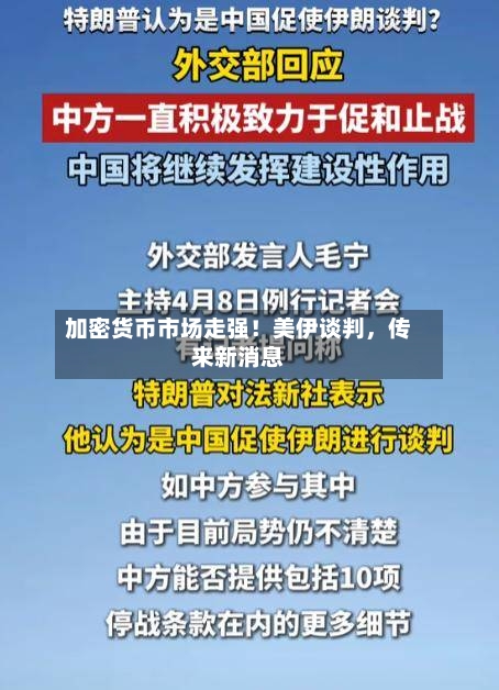 加密货币市场走强！美伊谈判，传来新消息-第3张图片