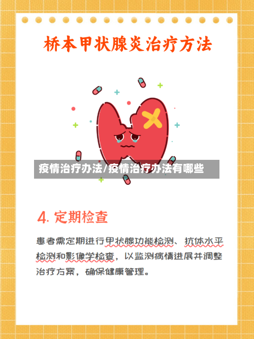 疫情治疗办法/疫情治疗办法有哪些