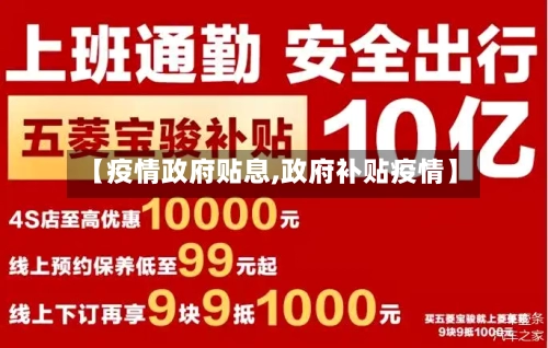 【疫情政府贴息,政府补贴疫情】-第3张图片
