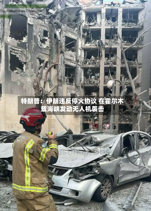 特朗普：伊朗违反停火协议 在霍尔木兹海峡发动无人机袭击