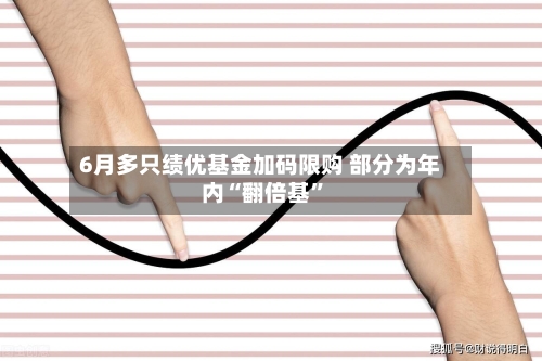 6月多只绩优基金加码限购 部分为年内“翻倍基	”-第2张图片