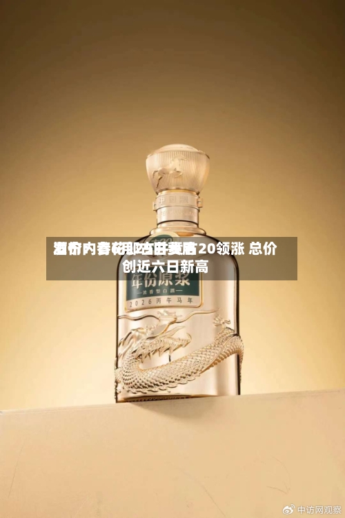 酒价内参6月29日费用发布：青花郎古井贡古20领涨 总价创近六日新高