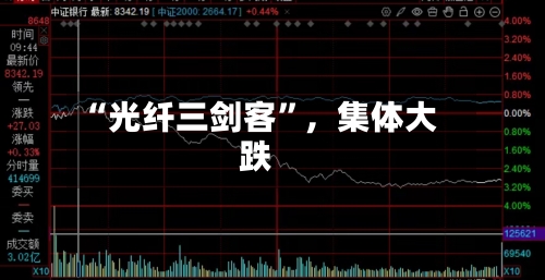 “光纤三剑客”	，集体大跌-第3张图片