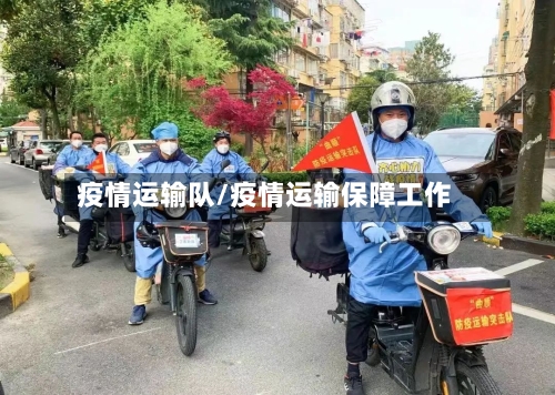 疫情运输队/疫情运输保障工作-第2张图片