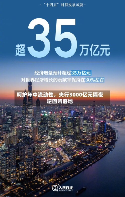 呵护年中流动性，央行3000亿元隔夜逆回购落地-第2张图片