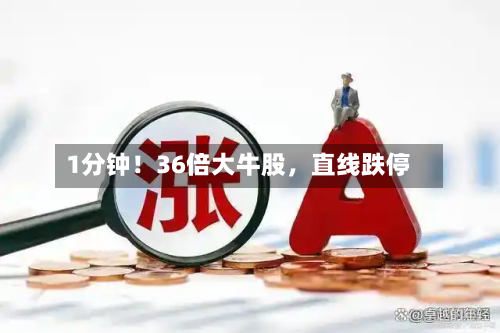 1分钟！36倍大牛股，直线跌停-第2张图片