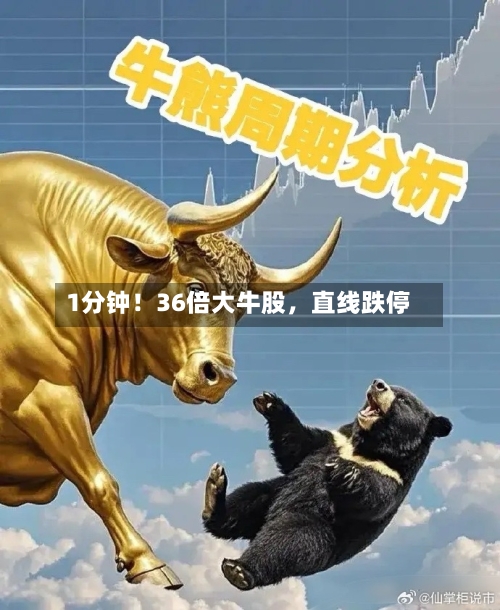 1分钟！36倍大牛股	，直线跌停-第3张图片