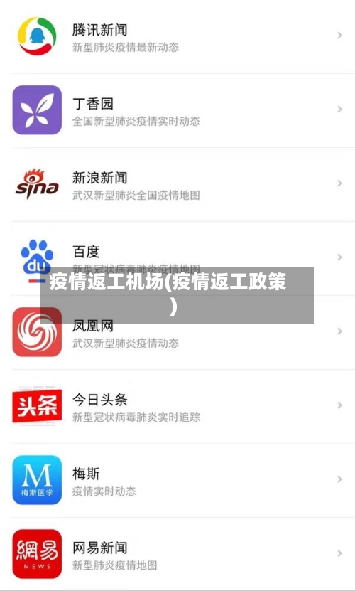 疫情返工机场(疫情返工政策)-第3张图片