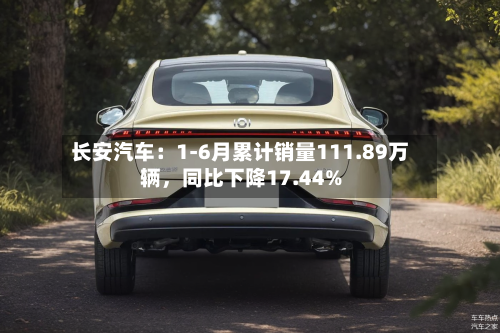 长安汽车：1-6月累计销量111.89万辆，同比下降17.44%-第2张图片