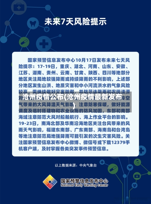 沧州疫情公布(沧州疫情最新发布)-第2张图片