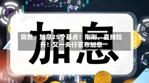 突然，加息25个基点！刚刚	，直线拉升！又一央行宣布加息-第3张图片