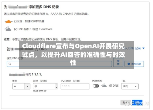 Cloudflare宣布与OpenAI开展研究试点，以提升AI回答的准确性与时效性-第2张图片