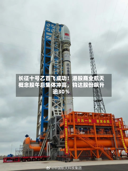 长征十号乙首飞成功！港股商业航天概念股午后集体冲高	，钧达股份飙升逾30％-第1张图片