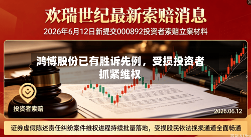 鸿博股份已有胜诉先例，受损投资者抓紧维权-第2张图片