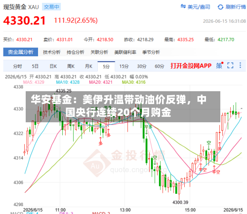 华安基金：美伊升温带动油价反弹	，中国央行连续20个月购金-第2张图片