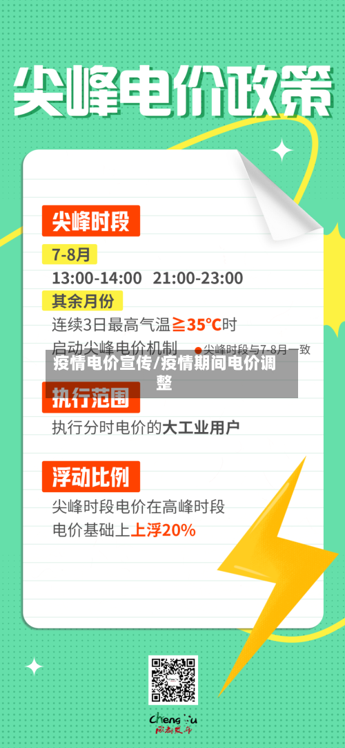 疫情电价宣传/疫情期间电价调整