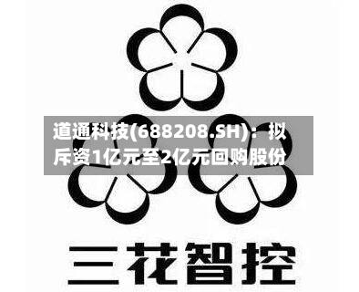 道通科技(688208.SH)：拟斥资1亿元至2亿元回购股份-第2张图片