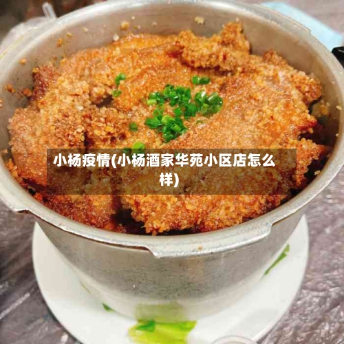 小杨疫情(小杨酒家华苑小区店怎么样)-第2张图片