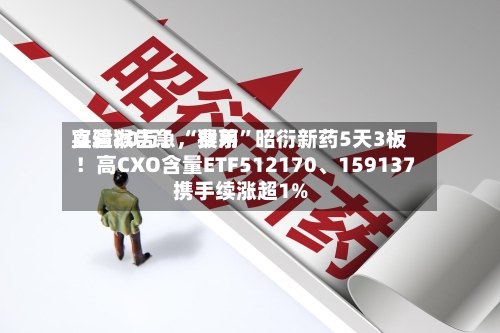 实验猴告急	，费用直逼20万！“猴茅”昭衍新药5天3板！高CXO含量ETF512170	、159137携手续涨超1%-第2张图片