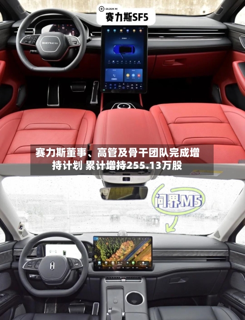 赛力斯董事	、高管及骨干团队完成增持计划 累计增持255.13万股-第3张图片