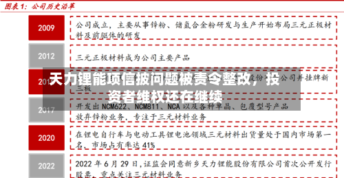 天力锂能项信披问题被责令整改	，投资者维权还在继续-第3张图片