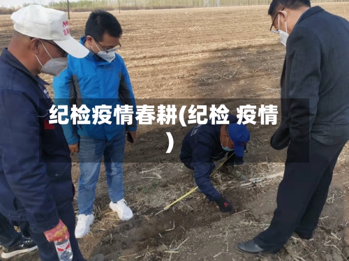 纪检疫情春耕(纪检 疫情)-第3张图片