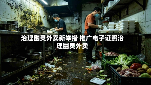 治理幽灵外卖新举措 推广电子证照治理幽灵外卖