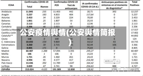 公安疫情舆情(公安舆情简报)-第3张图片