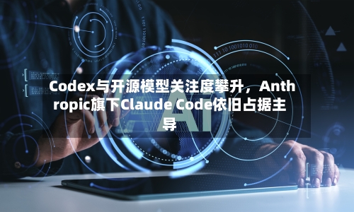 Codex与开源模型关注度攀升，Anthropic旗下Claude Code依旧占据主导