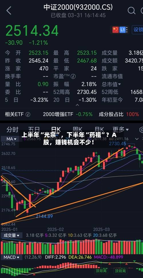 上半年“光宗”，下半年“药祖”？A股，赚钱机会不少！-第2张图片