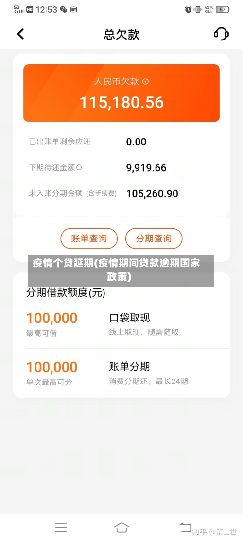 疫情个贷延期(疫情期间贷款逾期国家政策)-第3张图片