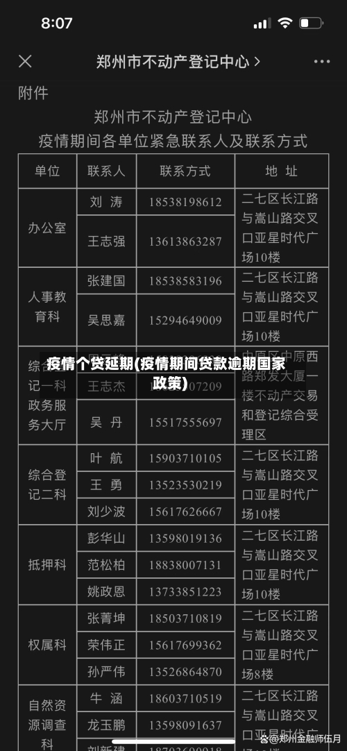 疫情个贷延期(疫情期间贷款逾期国家政策)-第2张图片