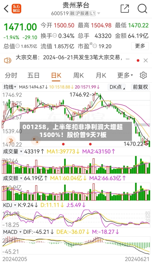001258，上半年扣非净利润大增超1500%！股价曾9天7板-第2张图片