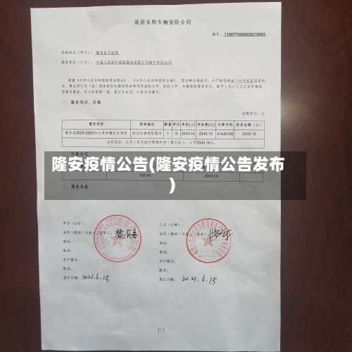 隆安疫情公告(隆安疫情公告发布)-第2张图片