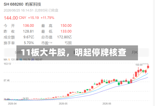 11板大牛股，明起停牌核查-第2张图片