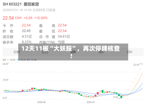 12天11板“大妖股”，再次停牌核查！-第2张图片