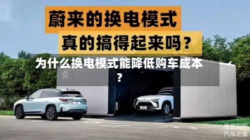 为什么换电模式能降低购车成本？-第2张图片