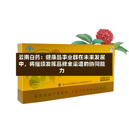 云南白药：健康品事业群在未来发展中	，将继续发挥品牌全渠道的协同能力-第2张图片