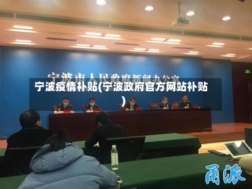 宁波疫情补贴(宁波政府官方网站补贴)-第2张图片