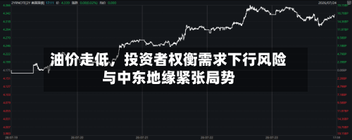 油价走低，投资者权衡需求下行风险与中东地缘紧张局势-第2张图片