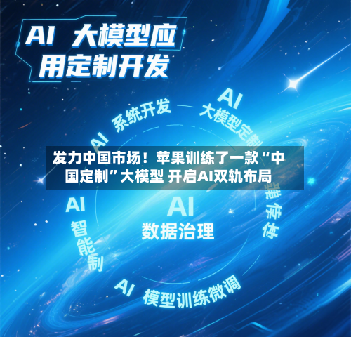 发力中国市场！苹果训练了一款“中国定制	”大模型 开启AI双轨布局-第2张图片