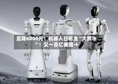 直降6000元！机器人日租金“大跳水	”！又一百亿赛道→-第2张图片