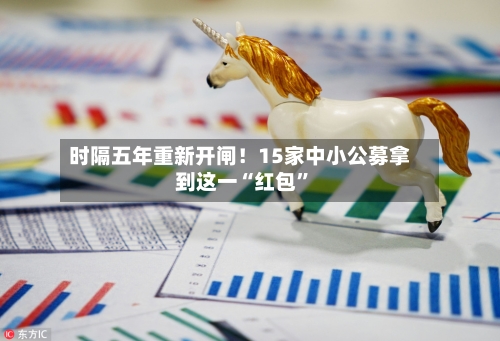 时隔五年重新开闸！15家中小公募拿到这一“红包	”-第2张图片