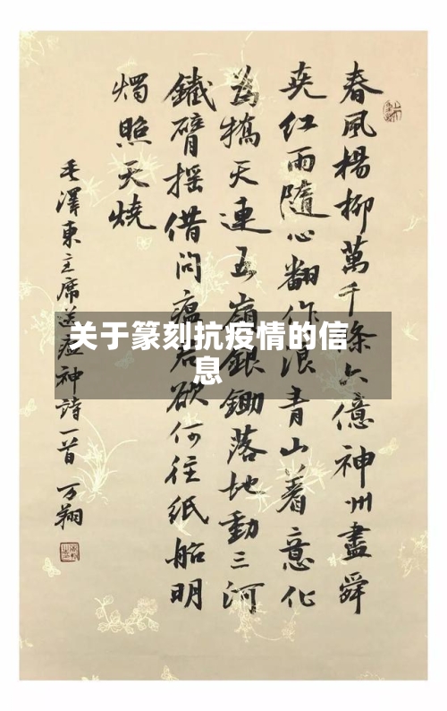 关于篆刻抗疫情的信息